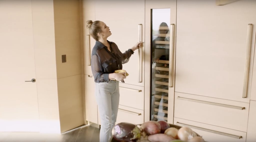 Because she's Chrissy Teigen, we would expect nothing short of a jaw-dropping kitchen. I mean, just look at those massive twin fridges!