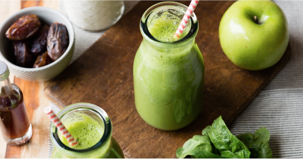 Healthy Caramel Apple Smoothie Recipe POPSUGAR Fitness