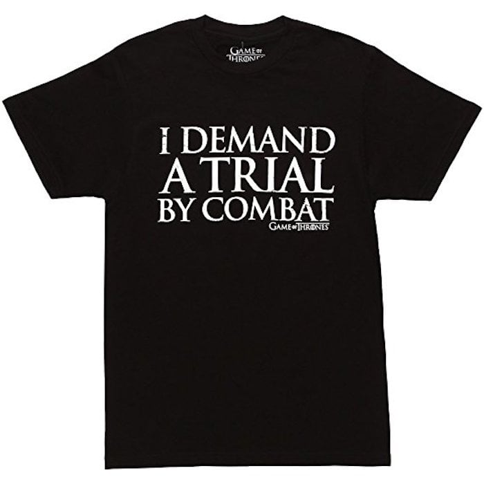 Game of Thrones Trial by Combat T-Shirt