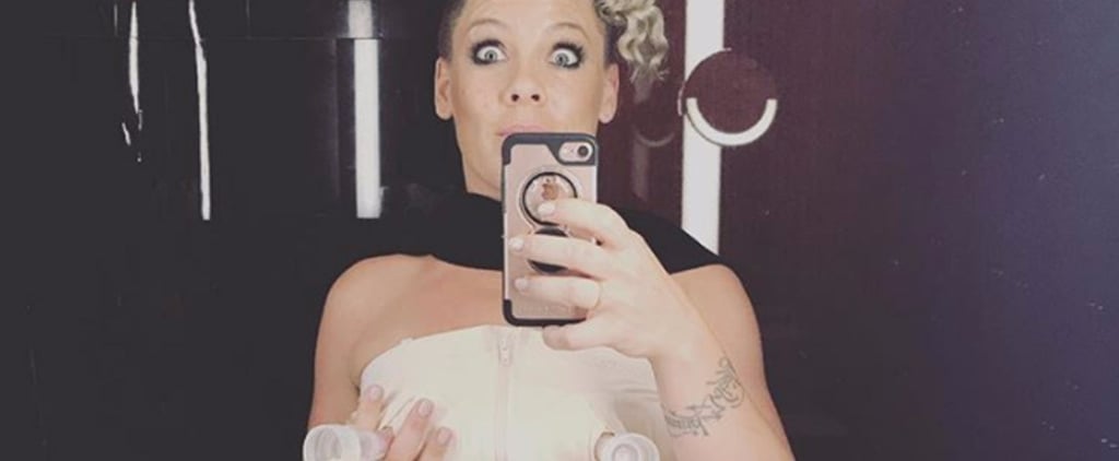 Pink Pumping Selfie