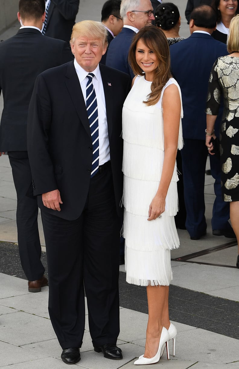 Melania's Retro Michael Kors Dress