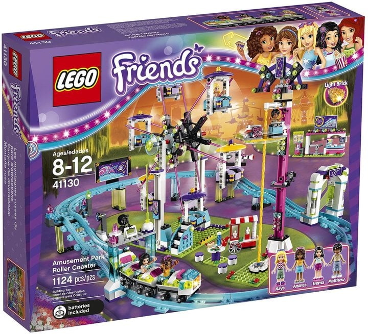 Lego Friends Amusement Park Roller Coaster
