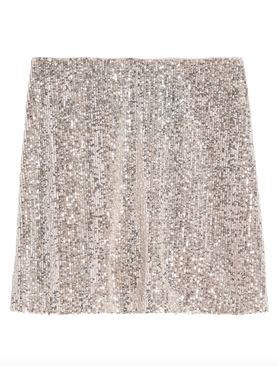 Sequin Mini Skirt