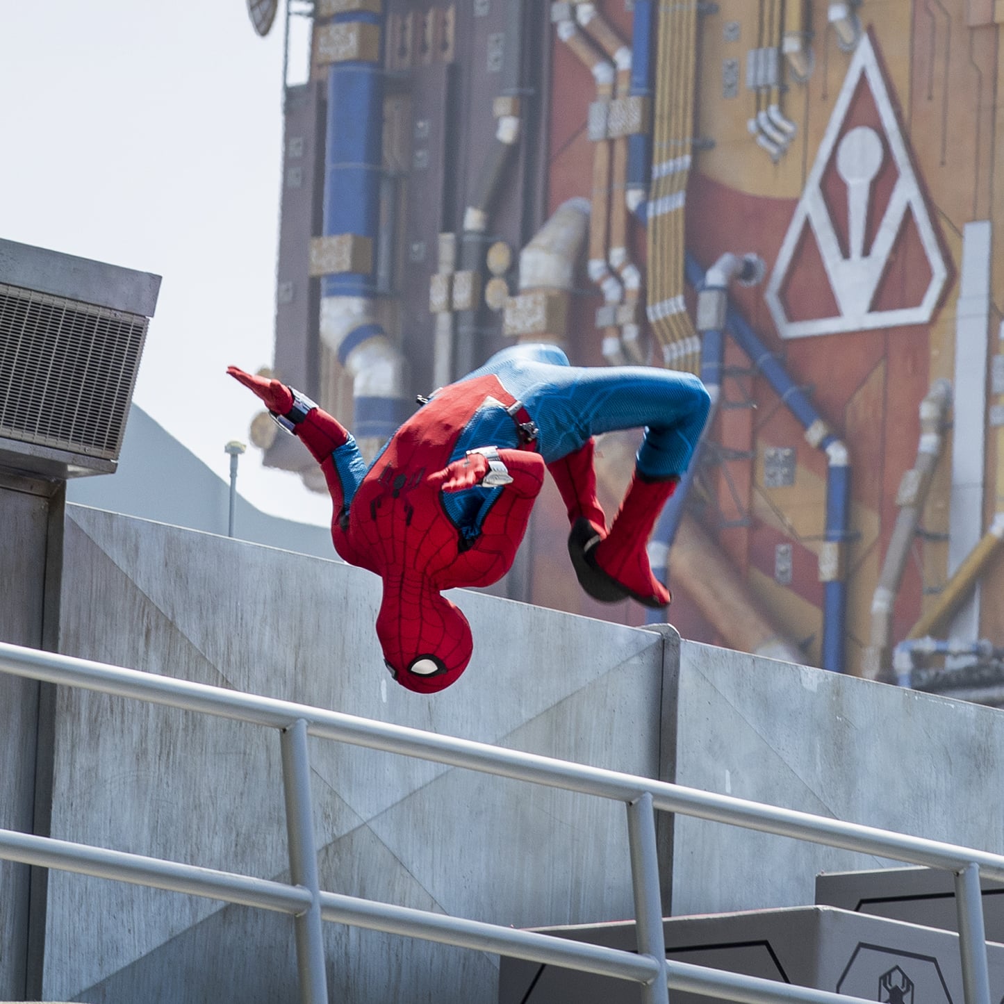 Flying Animatronic Spider-Man at Avengers Campus | Videos | POPSUGAR UK  Parenting