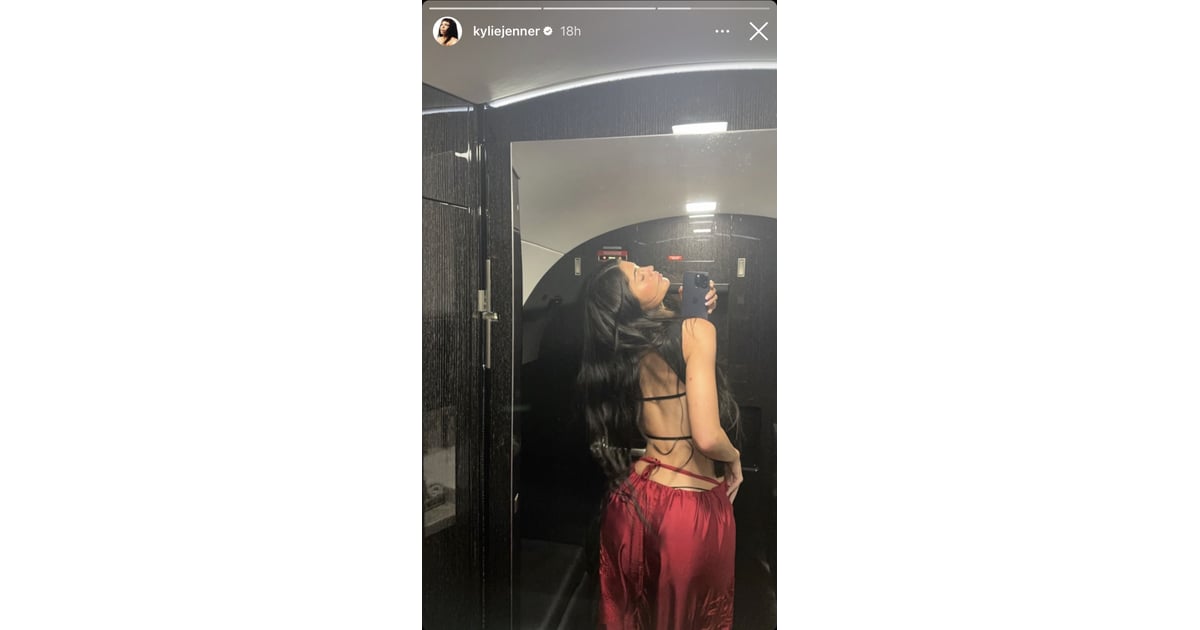 Kylie Jenner's Thong and Low-Rise Pants on Instagram