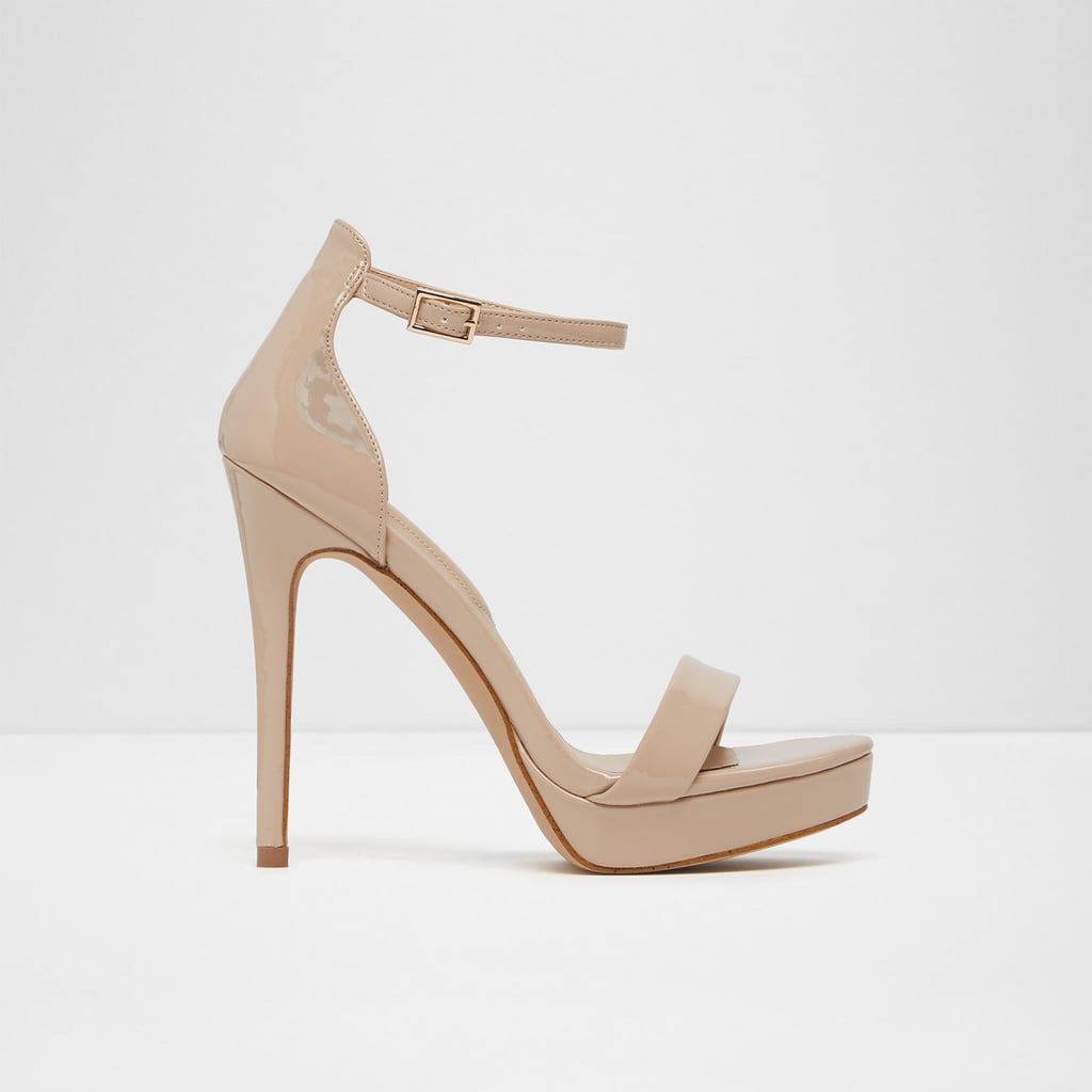 aldo nude heel