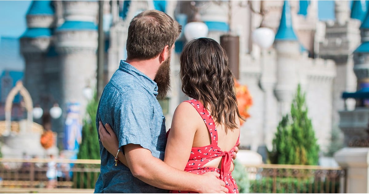 Engagement Shoot At Disney World Popsugar Love And Sex 