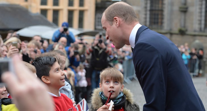 Prince William With Kids in Scotland October 2016 | POPSUGAR Celebrity