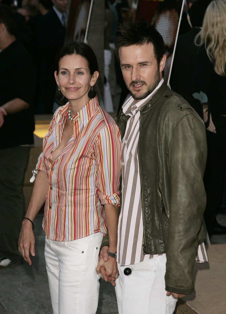 David Arquette and Courteney Cox