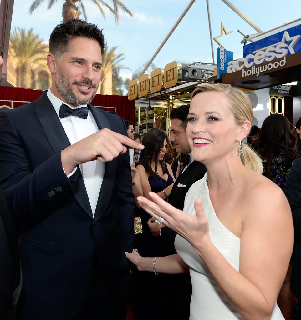 Joe Manganiello had Reese Witherspoon laughing before the show.