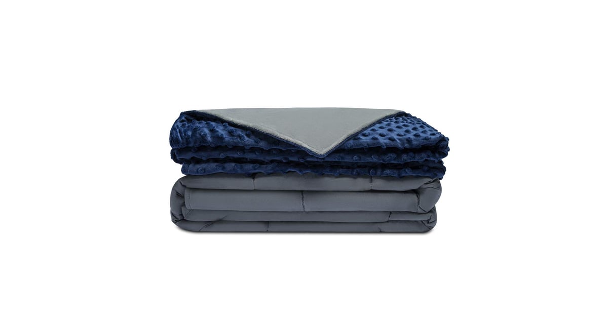 Quility Premium Adult Weighted Blanket & Removable Cover Cute, Top Rated Blankets on Amazon