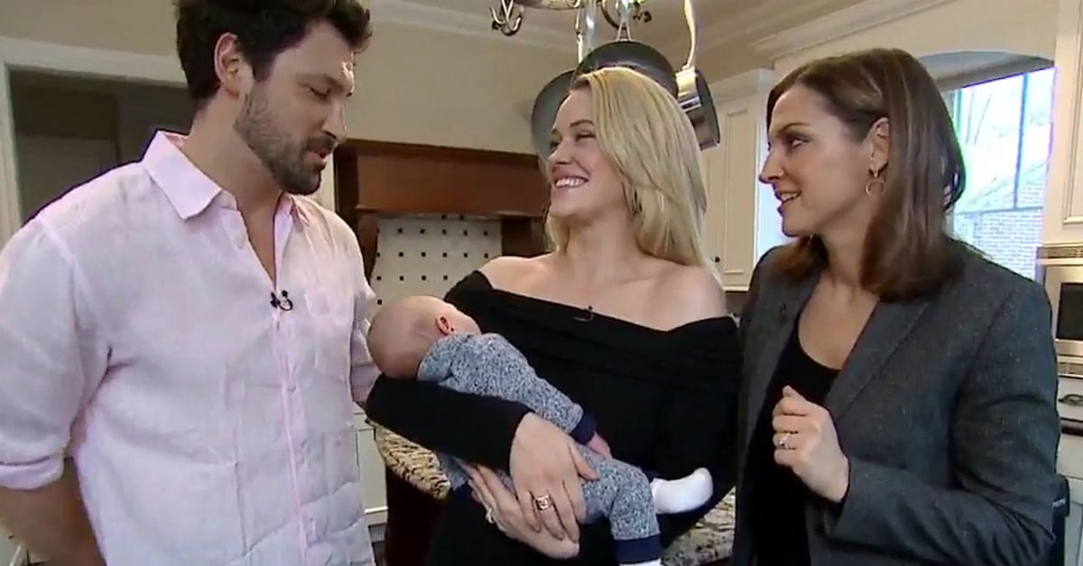Maksim Chmerkovskiy Peta Murgatroyd's Son on GMA Feb. 2017 | PS Celebrity