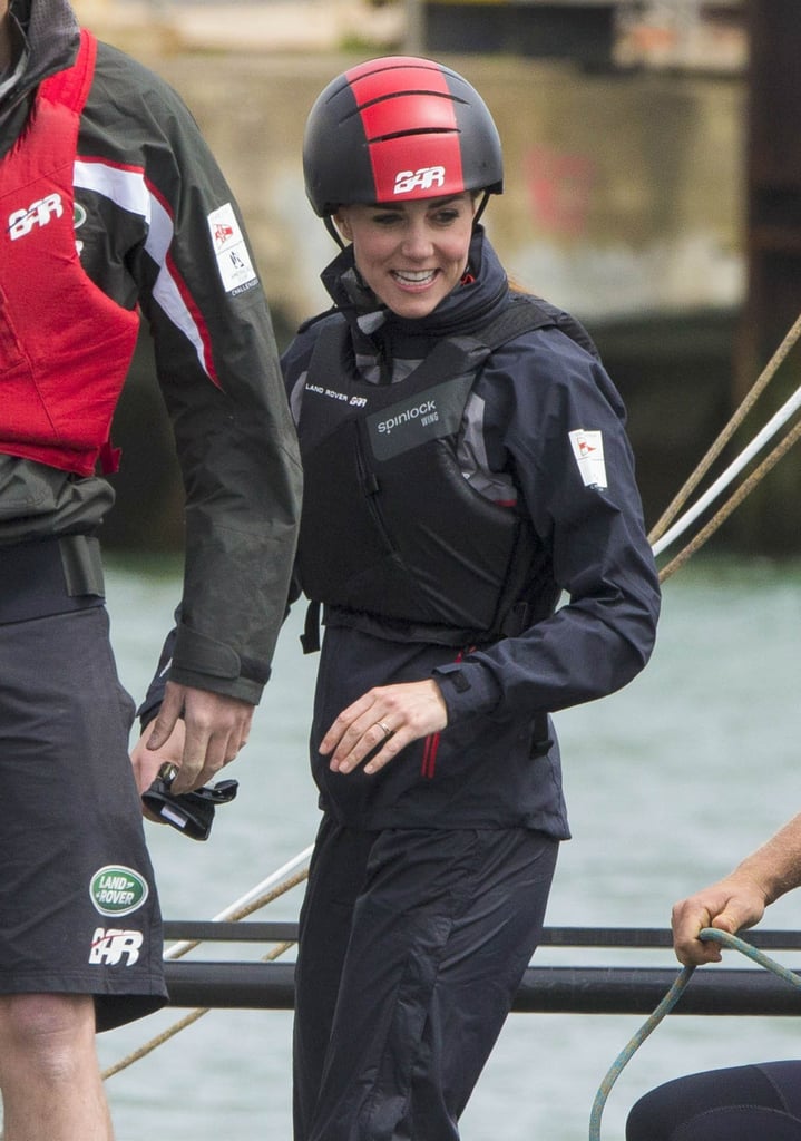 Kate Middleton Sailing in England May 2016