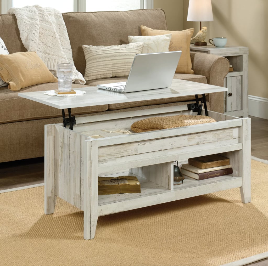 Riddleville Lift Top Extendable 4 Legs Coffee Table With Storage