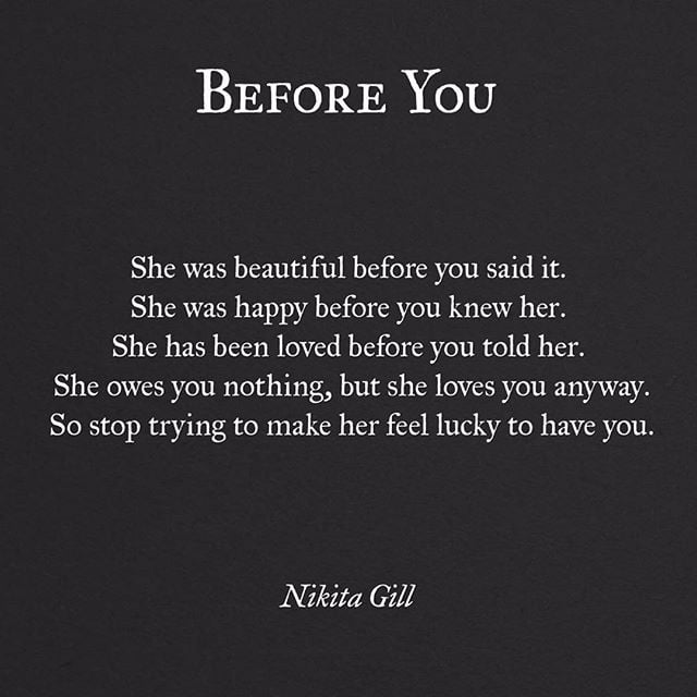 Before you