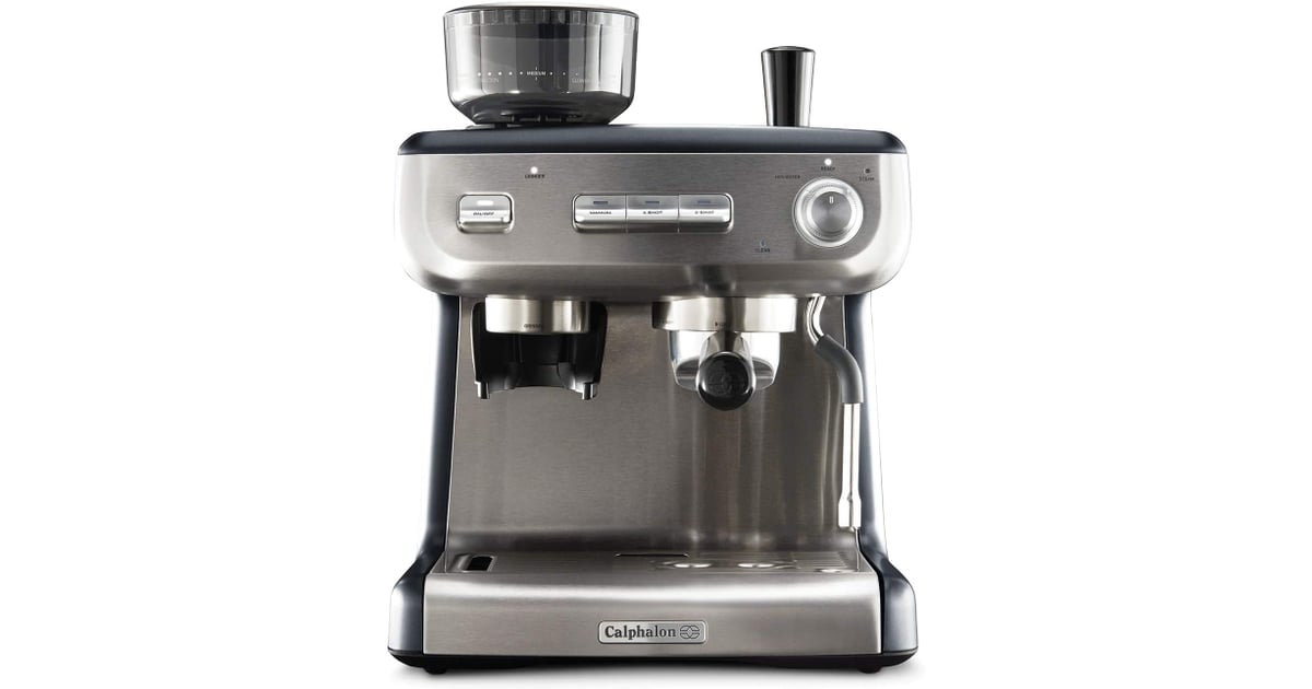 calphalon temp iq espresso machine with grinder and steam wand reviews