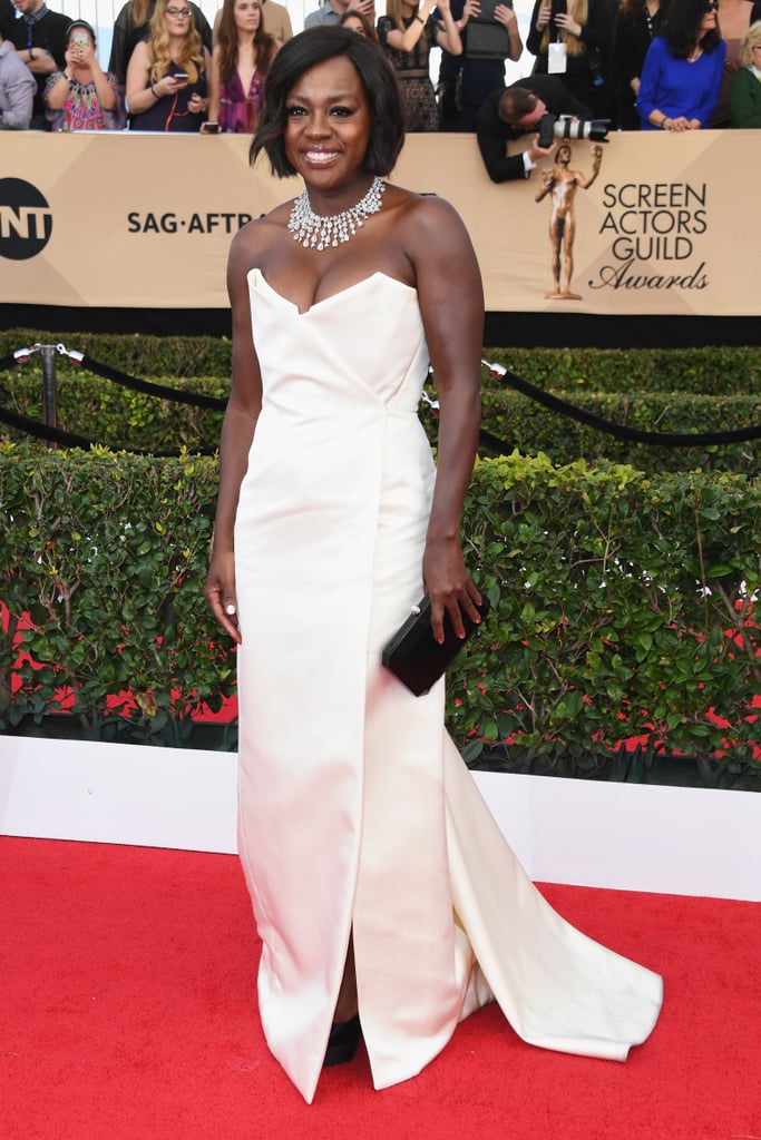 Viola Davis's Vivienne Westwood Dress at the 2017 SAG Awards