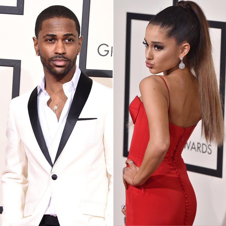 Big Sean and Ariana Grande at the Grammys