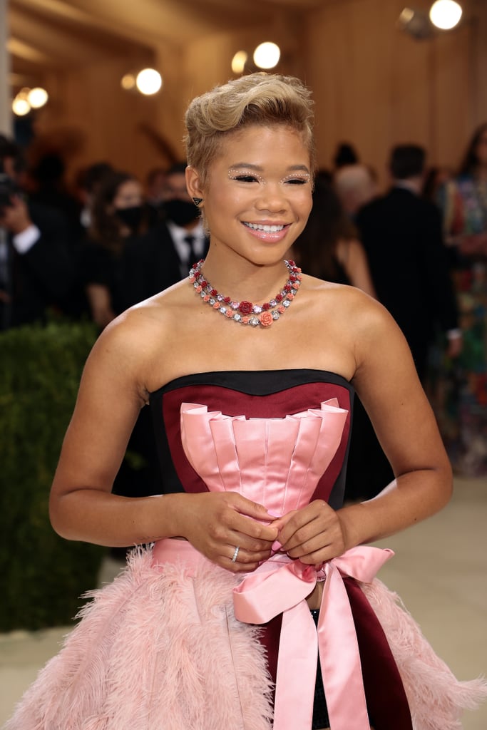 Storm Reid Debuted a Blond Pixie Cut at 2021 Met Gala
