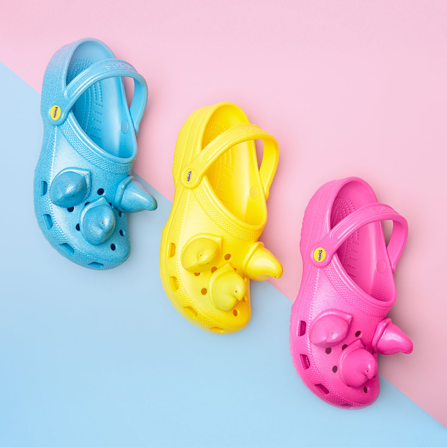 Blue peep crocs store