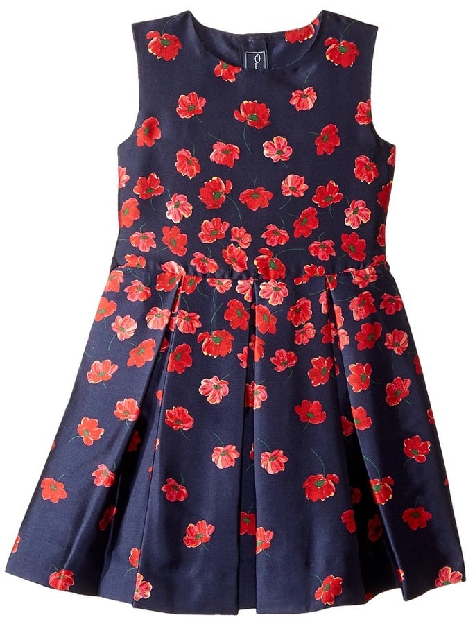 Oscar de la Renta Degrade Poppies Mikado Party Dress Girl's Dress ...