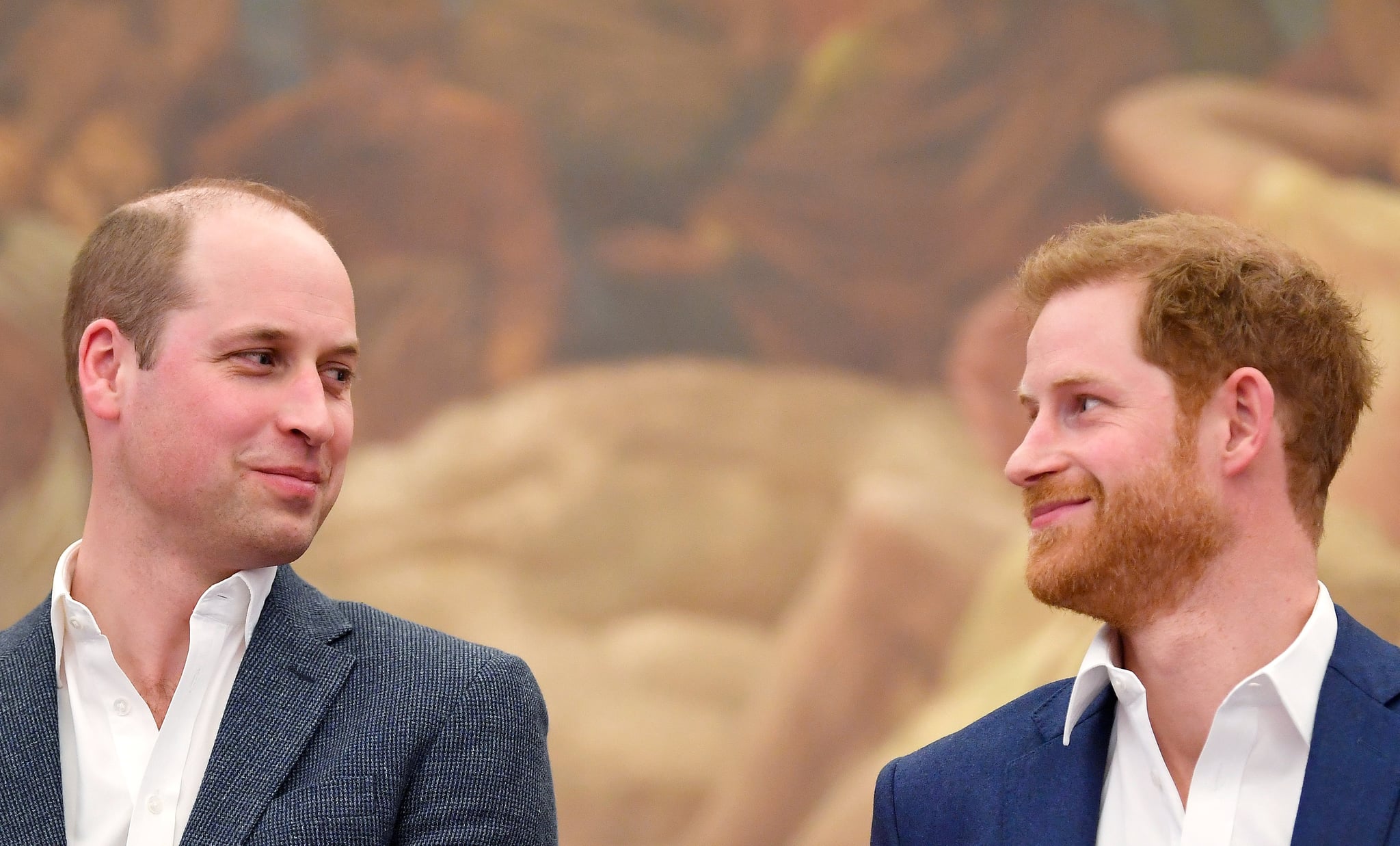 LONDON, ENGLAND - APRIL 26: Prince William, Duke of Cambridge and Prince Harry attend the opening of the Greenhouse Sports Centre on April 26, 2018 in London, United Kingdom. (Photo by Toby Melville - WPA Pool/Getty Images)