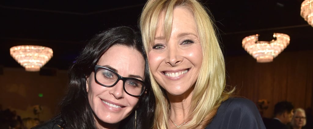 Lisa Kudrow and Courteney Cox at Open Mind Gala March 2017