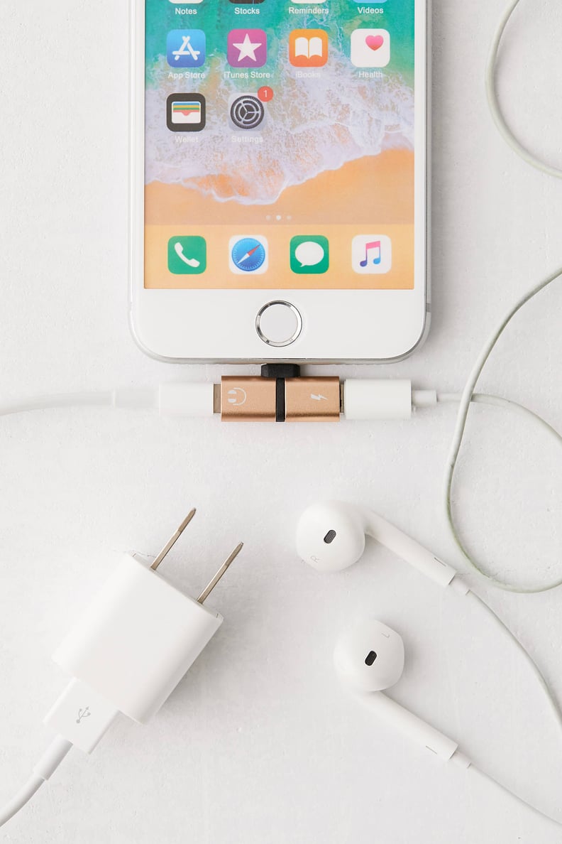 Mini Lightning Headphone + Charging Cable Splitter