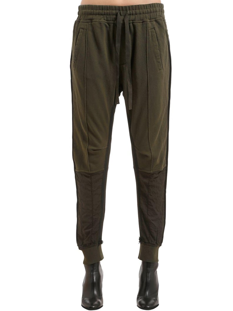 Haider Ackermann Cotton Sweatpants w/ Inserts