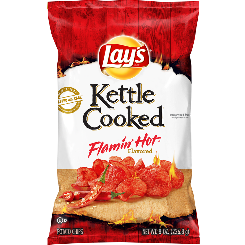 Lay's Kettle Cooked Flamin' Hot Chips