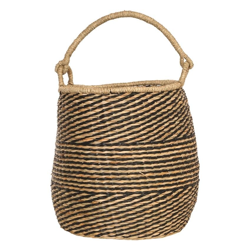 Peace & Riot Hand-Woven Seagrass Basket