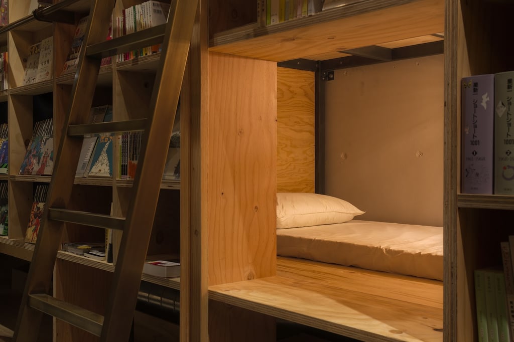 Bookstore-Themed Hotel in Tokyo