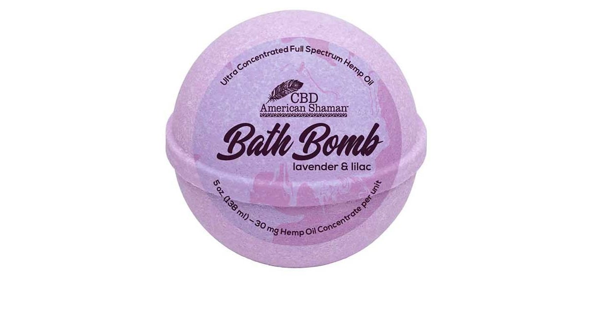 CBD American Shaman CBD Bath Bomb Best CBD Bath Bombs For Sleep