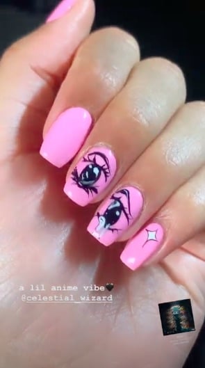 Custom Anime Nails  Kelseysklawswhimsicalcreations