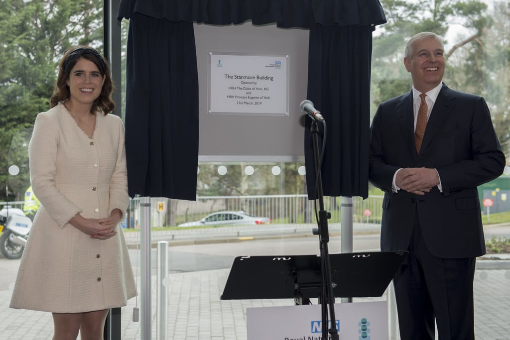 Princess Eugenie Jack Brooksbank Visit Hospital March 2019