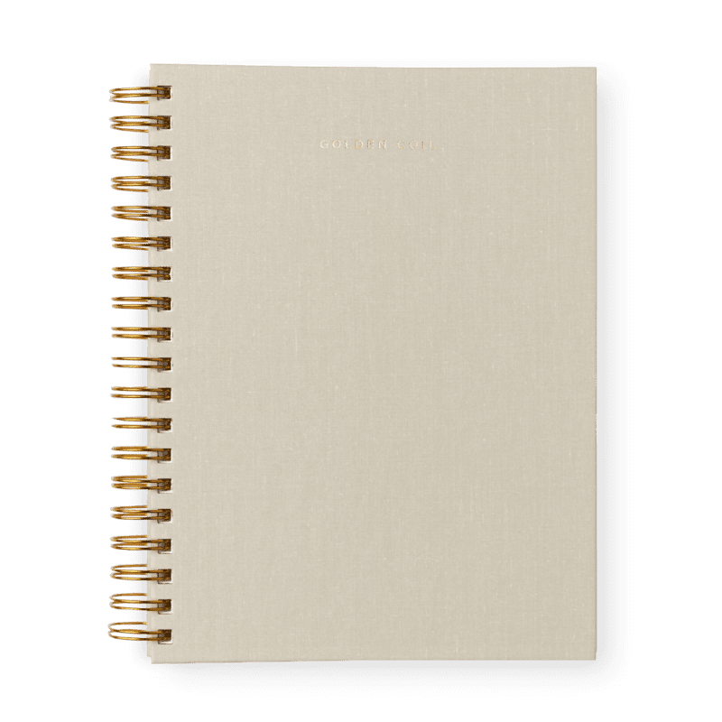 Neutral Linen Planner