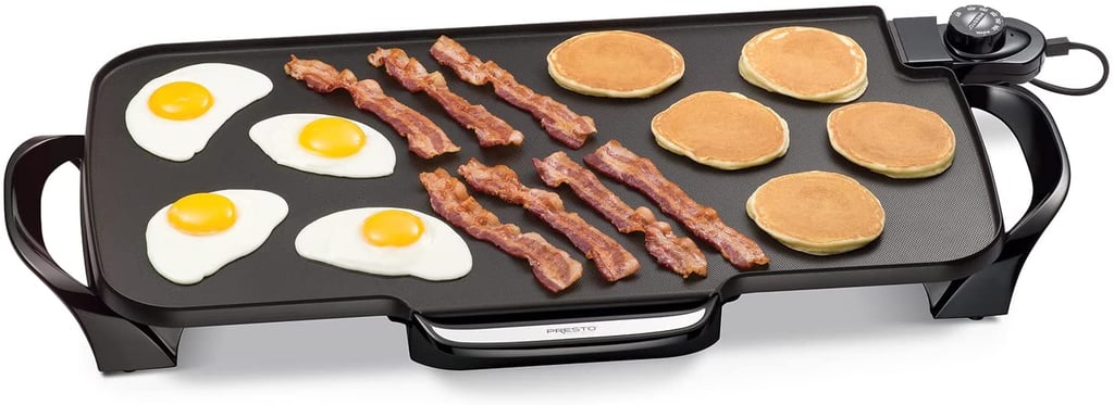 For Indoor Grilling: Presto 22-Inch Electric Griddle With Removable Handles