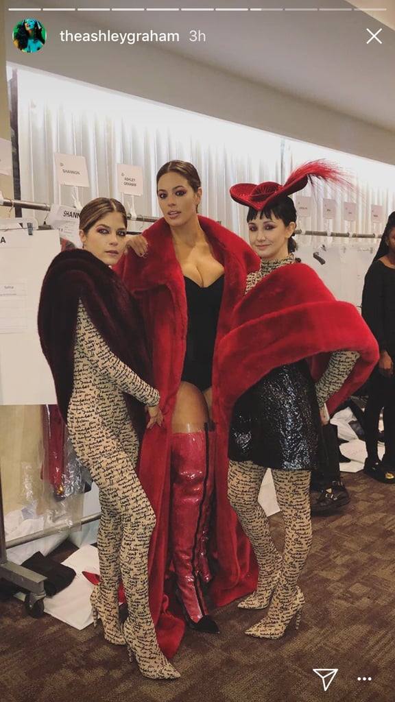 Ashley Walked in Christian Siriano's Fall '18 Show