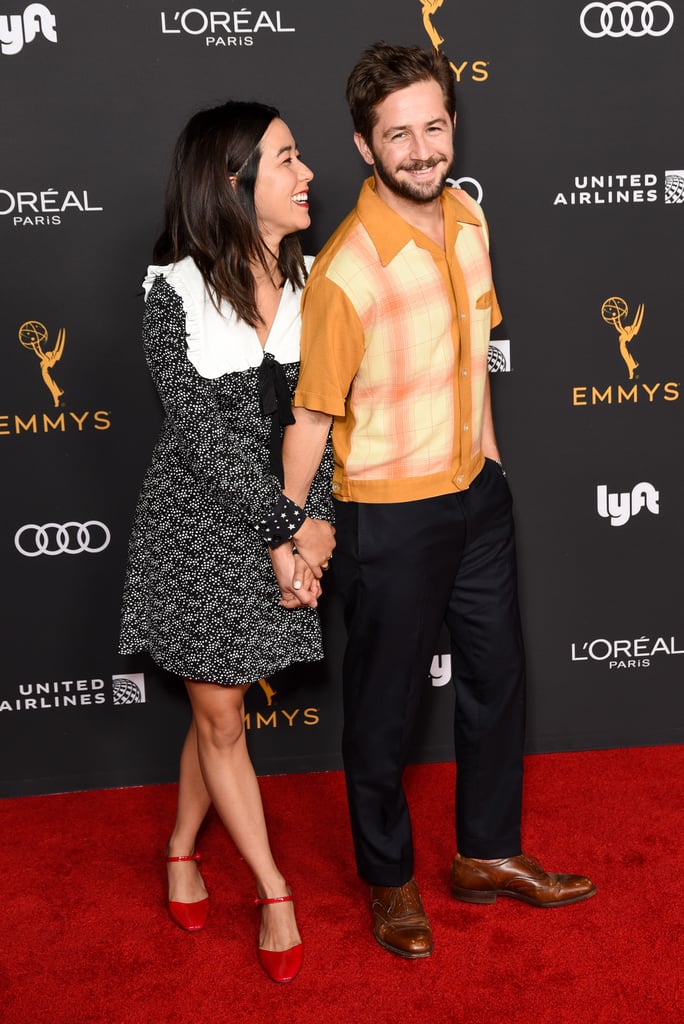 Michael Angarano and Maya Erskine Cute Pictures