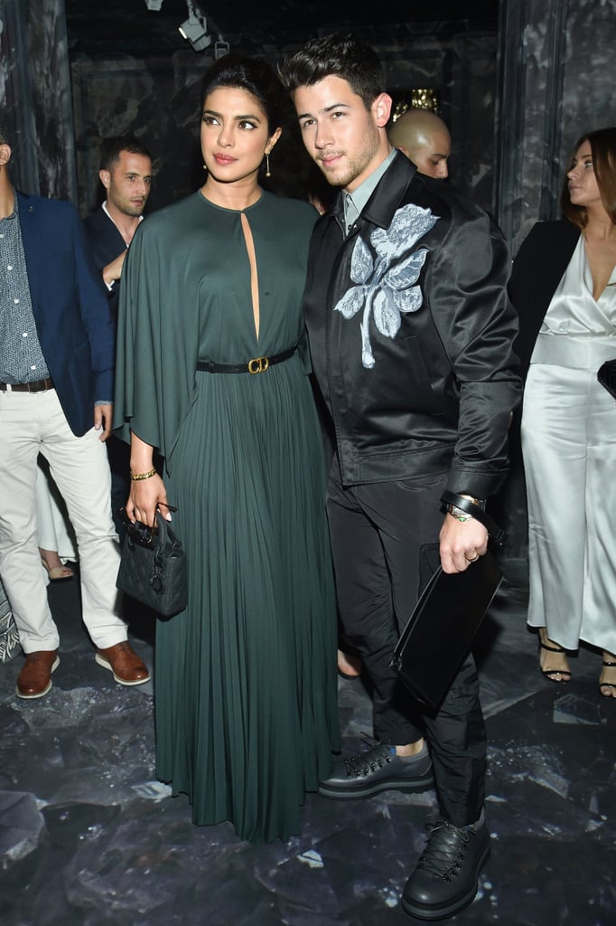 Priyanka Chopra and Nick Jonas at Dior Show 2019 | POPSUGAR Fashion