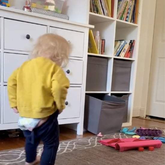 Funny TikTok Video of Toddler Trying to Put On Her Pants