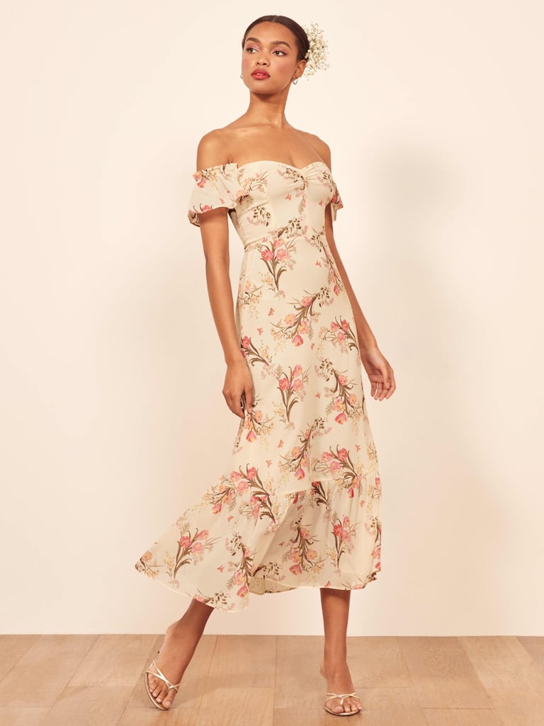 Reformation Butterfly Dress Best Cocktail Dresses 2019 POPSUGAR Fashion Photo 11