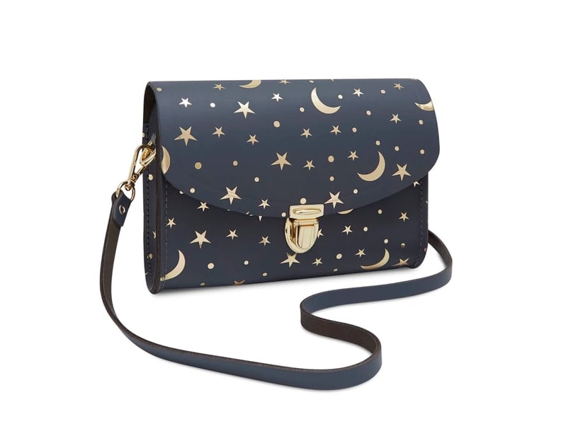 Cambridge Satchel Push Lock Bag in Navy Starstruck Print