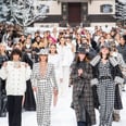 Chanel Models Stepped Out in the Snow For Karl Lagerfeld's Final Show
