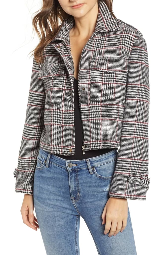 Bishop + Young Houndstooth Plaid Jacket