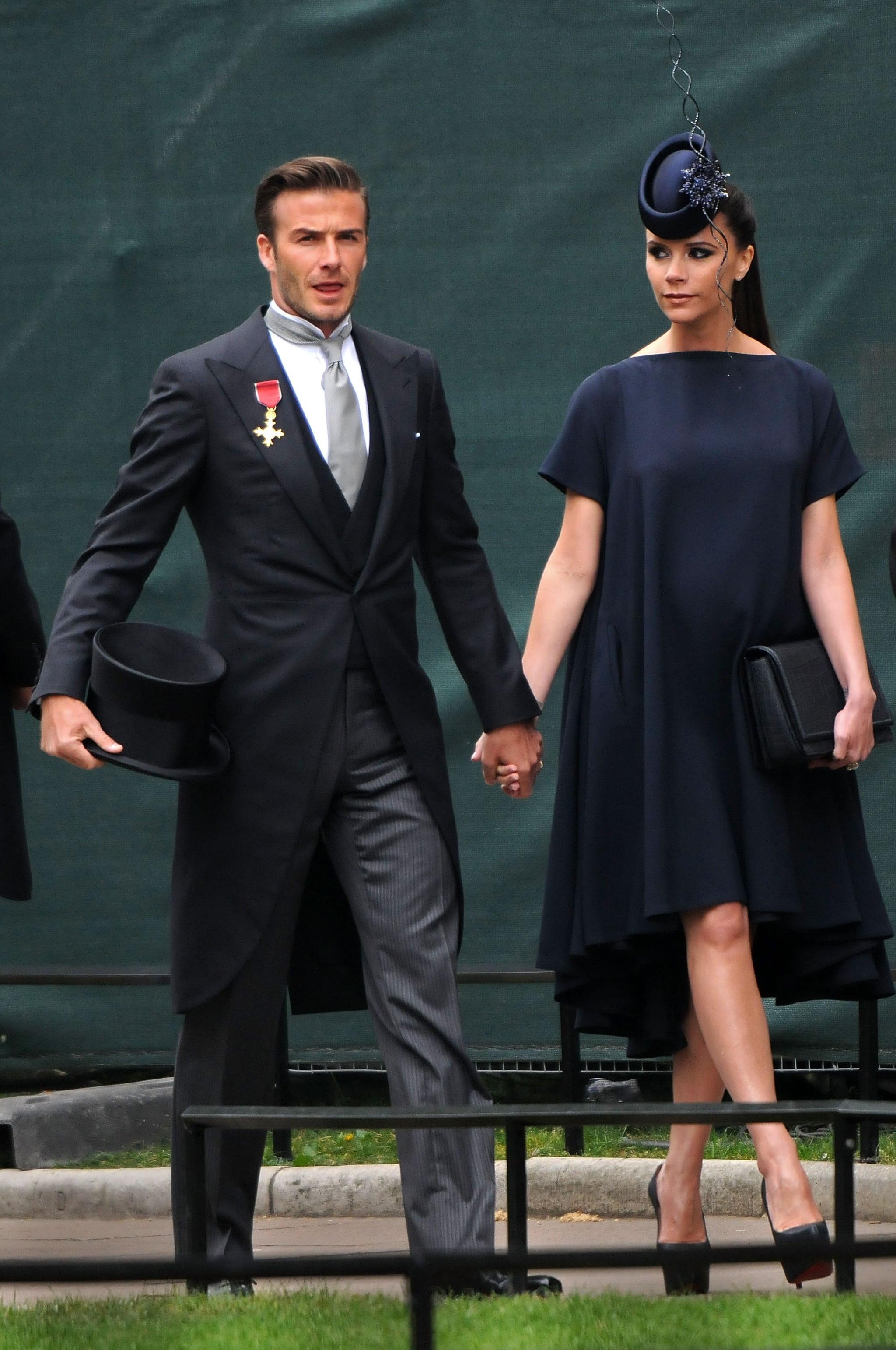 fascinator to match navy dress