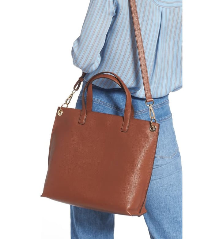 Nordstrom Nicole Leather Tote | Best Work Bags For Women 2019 | POPSUGAR Fashion Photo 2
