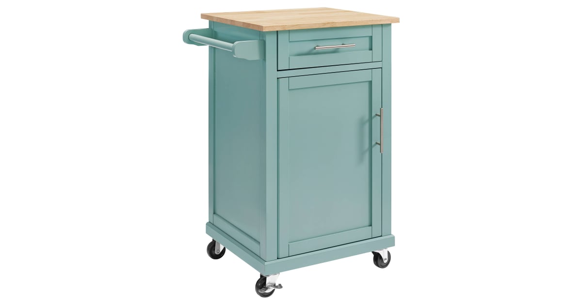 Small Blue Kitchen Cart | Kitchen Islands For Small ...