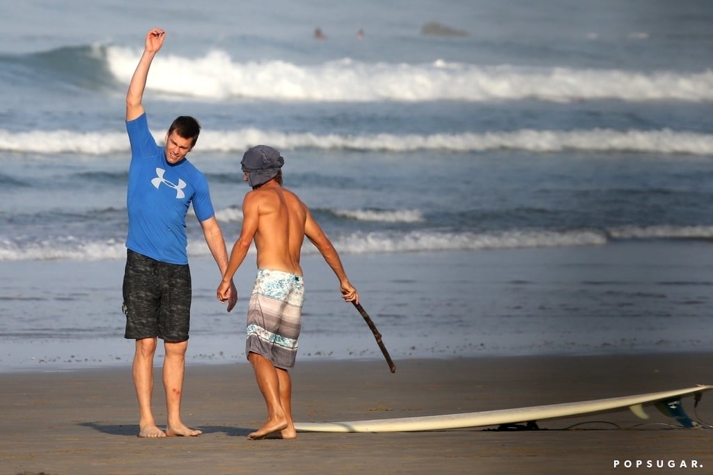 Tom Brady and Gisele Bündchen in Costa Rica February 2019