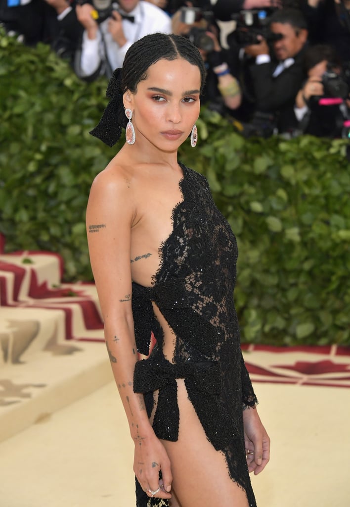 Zoë Kravitz Saint Laurent Met Gala Dress 2018